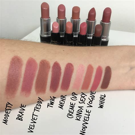 mac whirl vs velvet teddy